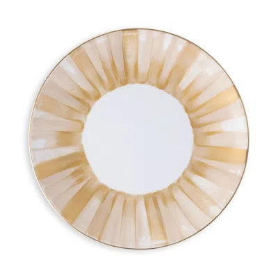 Marie Daage Panache Salad/dessert Plate In Neutral