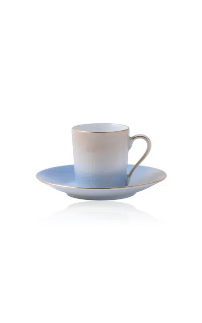 Marie Daage Marie Daâge - Tie Dye Coffee Cup & Saucer - Multi