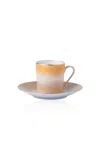 Marie Daage Marie Daâge - Tie Dye Coffee Cup & Saucer - Multi