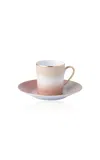 Marie Daage Marie Daâge - Tie Dye Coffee Cup & Saucer - Multi