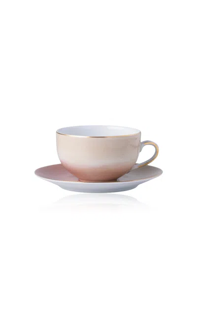 Marie Daage Marie Daâge - Tie Dye Tea Cup & Saucer - Multi