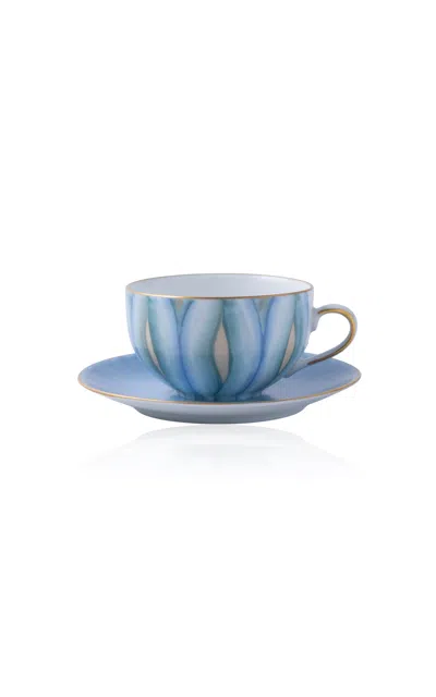 Marie Daage Marie Daâge - Verdure 1 Tea Cup & Saucer - Multi