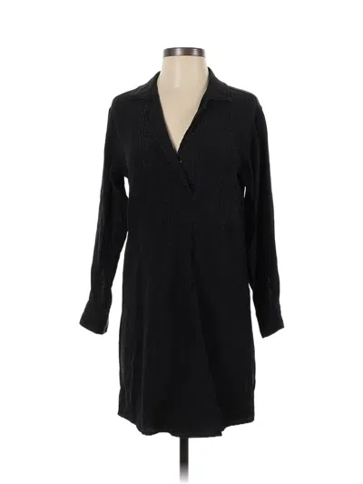 Pre-owned Marie France Van Damme Casual Dress In Black