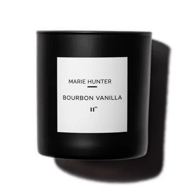 Marie Hunter Bourbon Vanilla Candle In Black