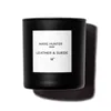 Marie Hunter Leather & Suede Candle In Black