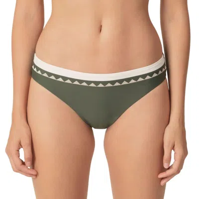 Marie Jo Gina Rio Bikini Briefs In Dark Olive In Green