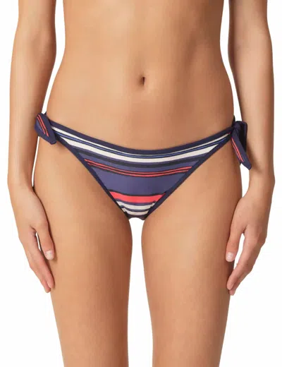 Marie Jo Juliette Tie Side Bottom In Portofine In Pink