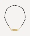MARIE LICHTENBERG MARIE LICHTENBERG 14CT GOLD BABY EVIL EYE LOCKET NECKLACE