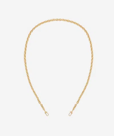 Marie Lichtenberg 14ct Gold Rosa Micro Chain Necklace