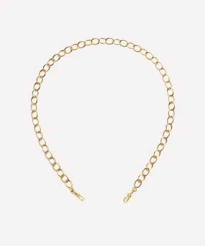 Marie Lichtenberg 14ct Gold Rosa Micro Chain Necklace