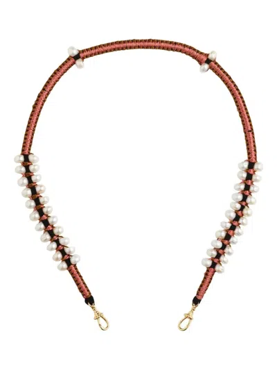 Marie Lichtenberg 14k Yellow Gold Ica Necklace In Metallic