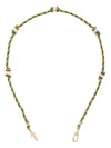 Marie Lichtenberg 14kt Yellow Gold Mauli Silky Rasta Braided Necklace In Gold