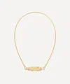 Marie Lichtenberg 18ct Gold Baby Star Locket Necklace In Gold