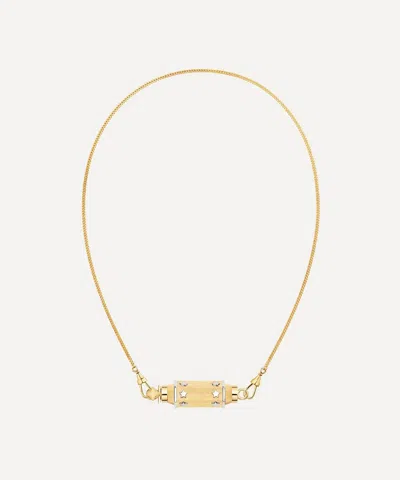 Marie Lichtenberg 18ct Gold Baby Star Locket Necklace