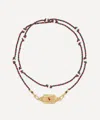 Marie Lichtenberg 18ct Gold Diamond Love You Locket Necklace