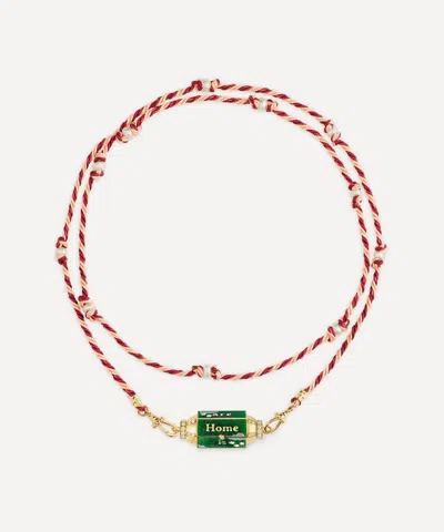 Marie Lichtenberg 18ct Gold Home Locket Necklace