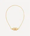 Marie Lichtenberg 18ct Gold Love You Locket Necklace In Gold
