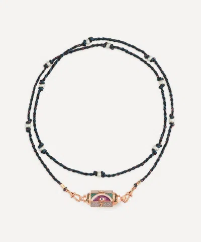 Marie Lichtenberg 18ct Rose Gold Lucky Locket Necklace
