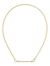 Marie Lichtenberg 18k Yellow Gold Connector Chain Necklace In Gold