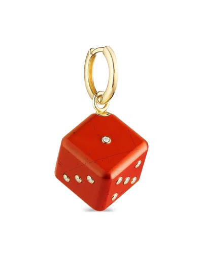 Marie Lichtenberg 18k Yellow Gold Dado Multi-stone Charm