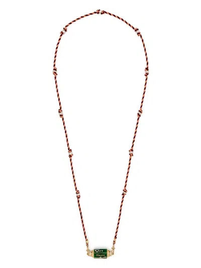 Marie Lichtenberg 18kt Gelbgoldhalskette Mit Diamanten In Gold