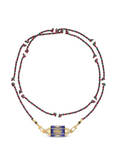 Marie Lichtenberg Amour Toujours Diamond Necklace In Multi