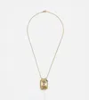 Marie Lichtenberg Caur Percé 18kt Yellow And White Gold Necklace With Diamonds