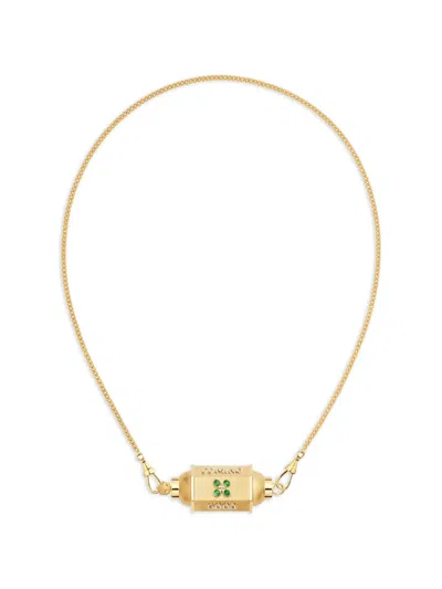 Marie Lichtenberg Good Things Locket Necklace In Gold