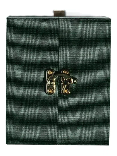 Marie Lichtenberg Luck Emerald Scapular Necklace In Gold