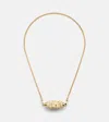 Marie Lichtenberg Milky Way 18kt Gold Pendant Necklace With Diamonds And Rubies In Gold
