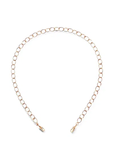 Marie Lichtenberg Rosa Chain Necklace In Gold