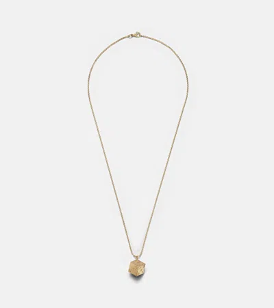 Marie Lichtenberg Spiga 18kt Gold Necklace With Diamonds