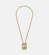 Marie Lichtenberg Thinking Of You 18kt Gold Pendant Necklace With Diamonds In Gold