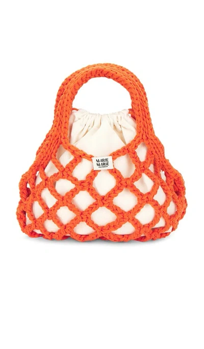 Marie Marie Amsterdam Little Fab Bag In Orange