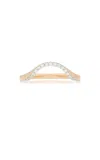 Marie Mas 18k Rose Gold Diamond Ring In Pink