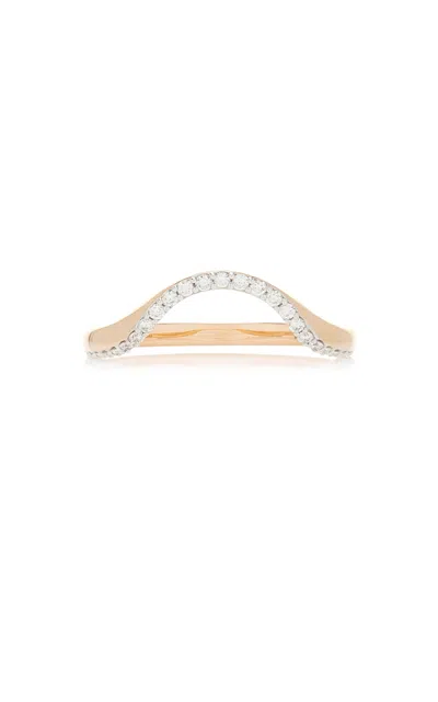 Marie Mas 18k Rose Gold Diamond Ring