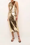 Marie Oliver 2 Pc Set Davis Top & Wray Skirt In Taupe In Grey