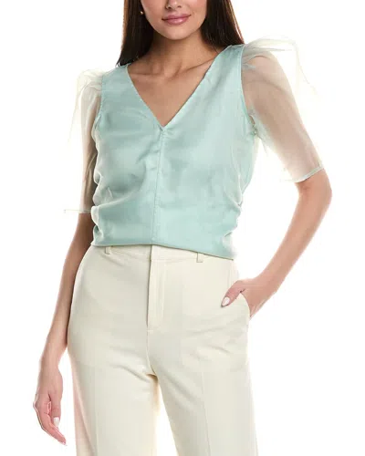 Marie Oliver Addie Blouse In Oasis In Multi