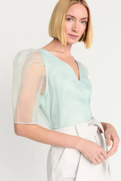 Marie Oliver Addie Blouse In Green
