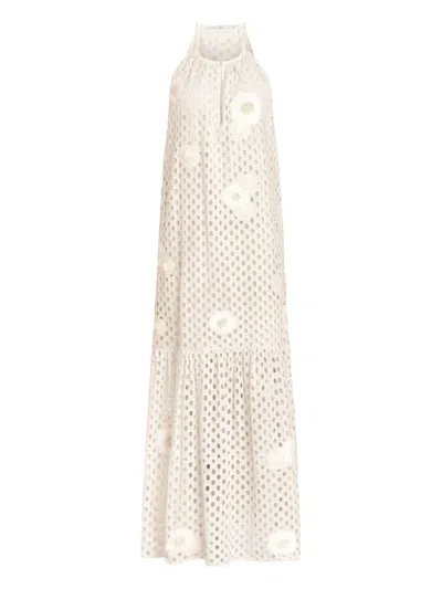 Marie Oliver Adley Maxi Dress In Weiss