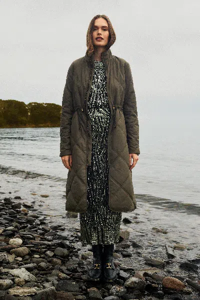 Marie Oliver Aiden Coat In Army