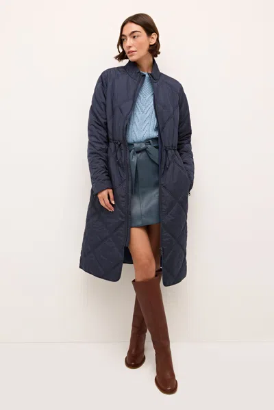 Marie Oliver Aiden Coat In Midnight Ink