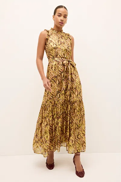 Marie Oliver Alice Dress In Gold