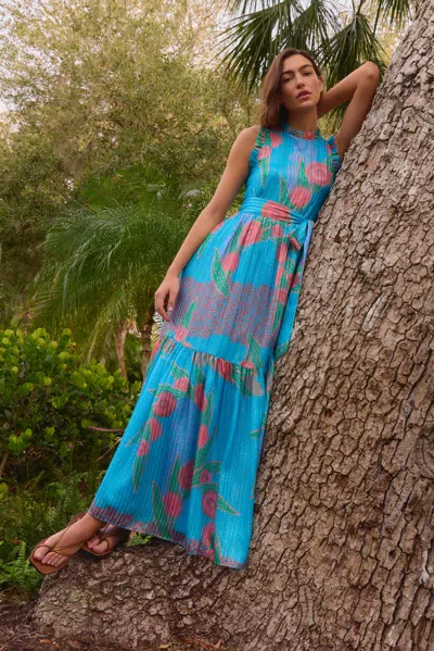 Marie Oliver Alice Dress In Peacock