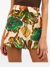 Marie Oliver Ana Tropical-print Drawstring Shorts In Multi