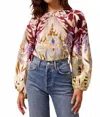 Marie Oliver Arabella Blouse In Tranquility In Multi