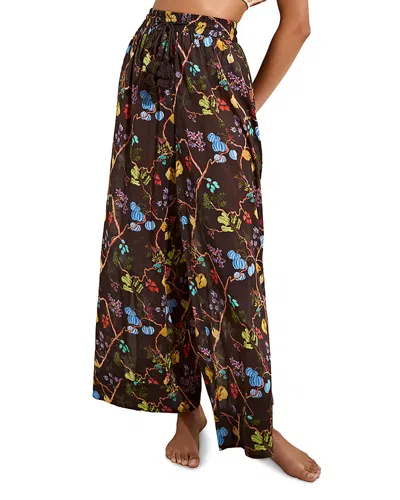 Marie Oliver Ariel Swim Cover-up Pants In Grove