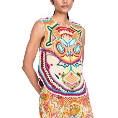 Marie Oliver Armory Top In Rainforest In Multi