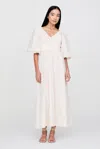 Marie Oliver Ava Dress In Athena In White