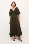 Marie Oliver Ava Dress In Rosin
